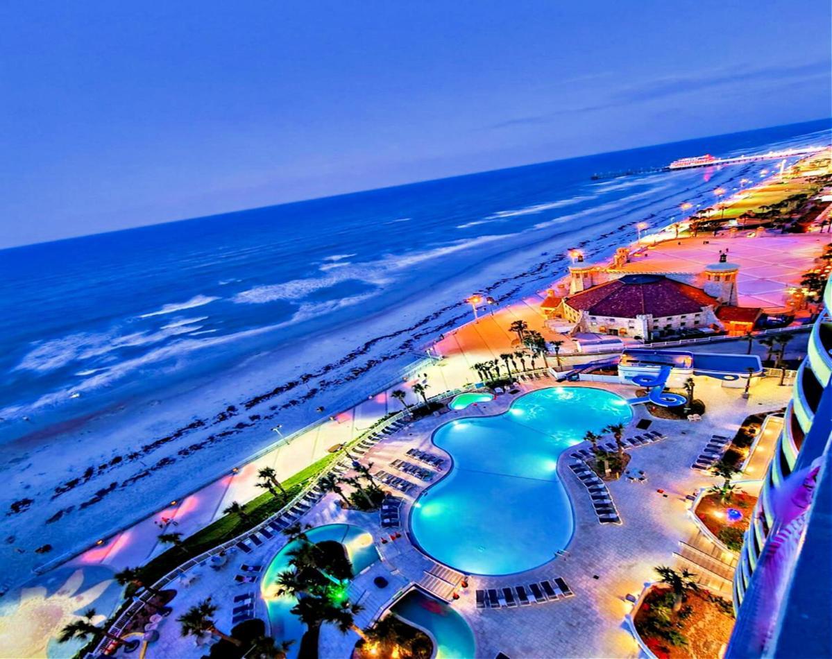 2 Bedroom Resort Condo Direct Oceanfront Wyndham Ocean Walk - Daytona Funland 2226 데이토나 비치 외부 사진