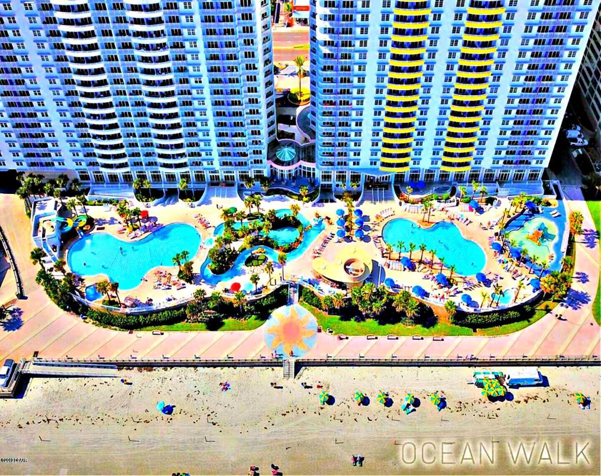 2 Bedroom Resort Condo Direct Oceanfront Wyndham Ocean Walk - Daytona Funland 2226 데이토나 비치 외부 사진